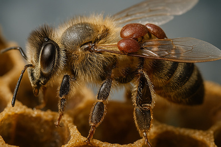 Obrázek La varroase – la maladie actuelle la plus grave chez l’abeille.