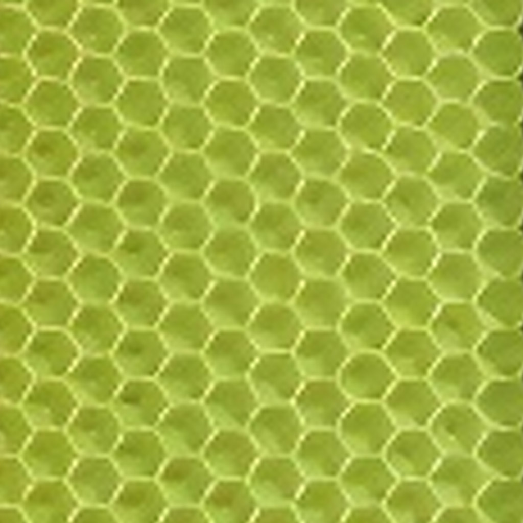 Feuilles de cire gaufrée en cire d'abeille - incassables - 37x21,5 - Vert clair