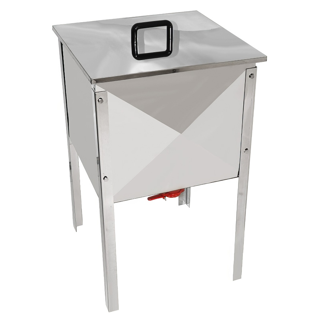 Table à désoperculer Mellarius avec couvercle - 50 cm