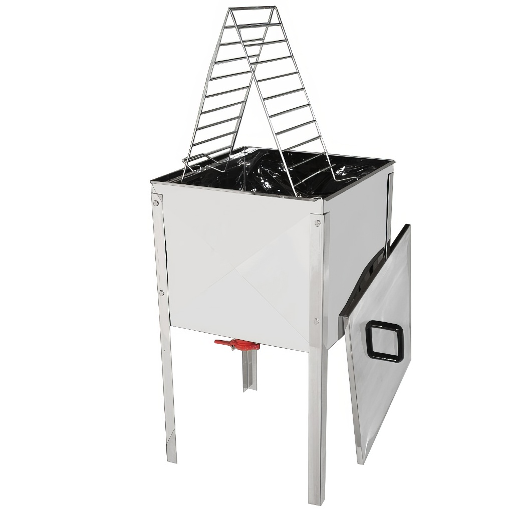 Table à désoperculer Mellarius avec couvercle - 50 cm