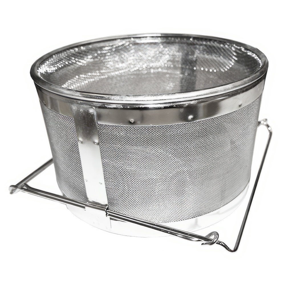 Passoire haute (tamis) double paroi 25 cm avec poignées