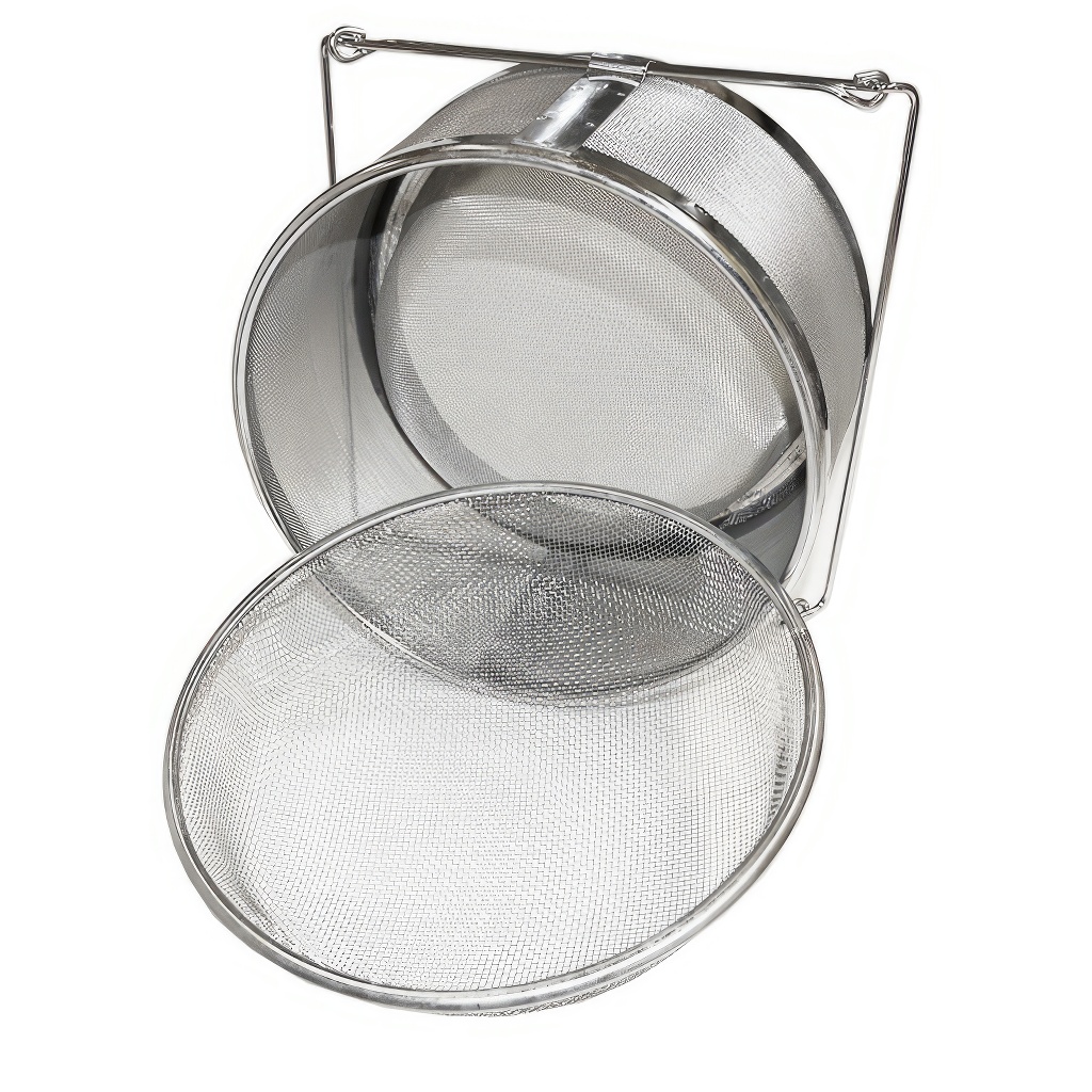 Passoire haute (tamis) double paroi 25 cm avec poignées