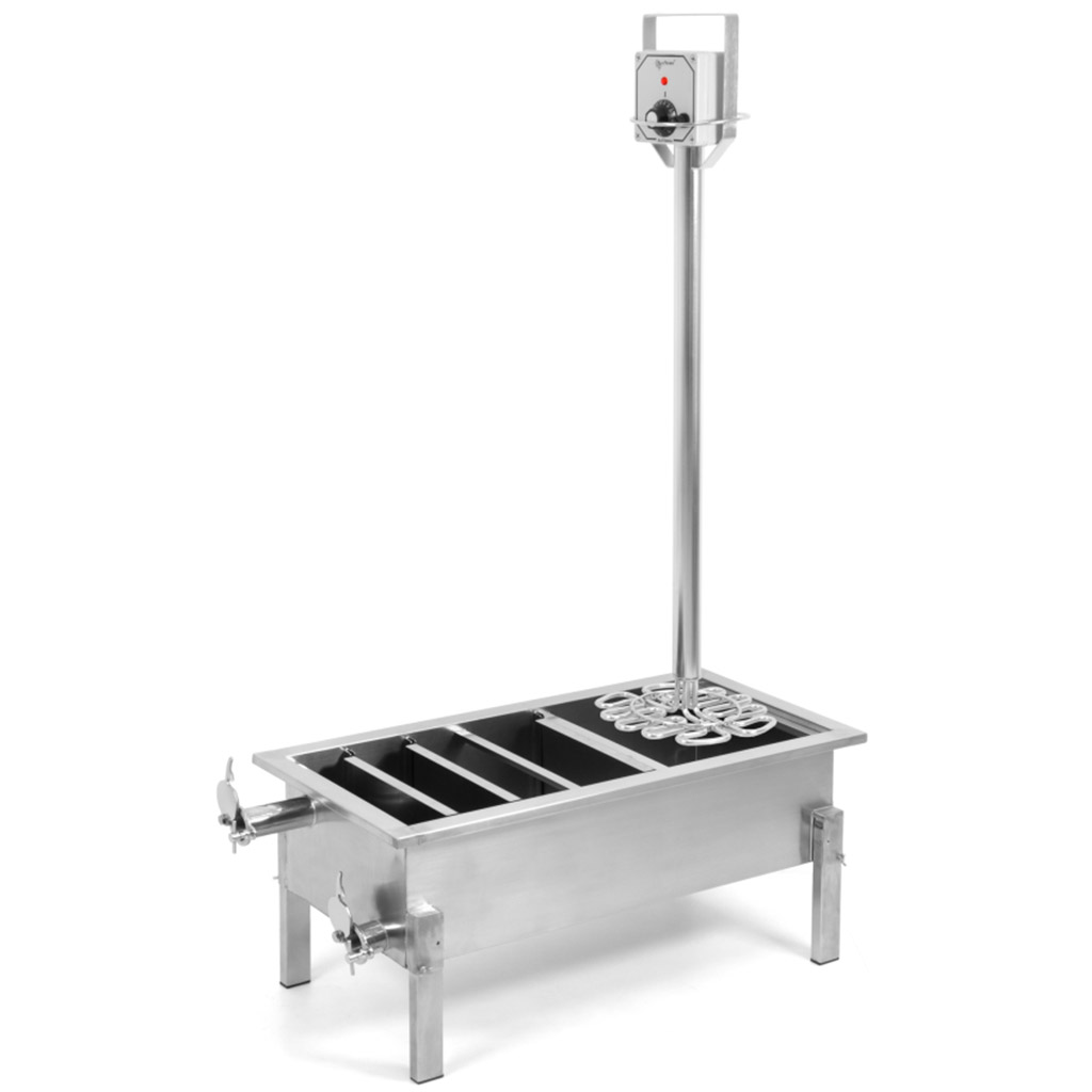 Tamis de désoperculation inoxydable ApiNord combi + chauffage