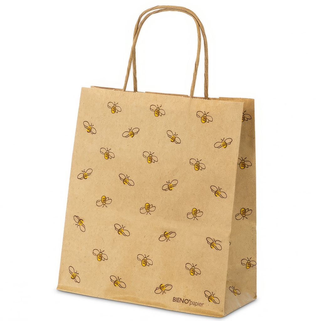 Sac en papier Bieno 19x8x21