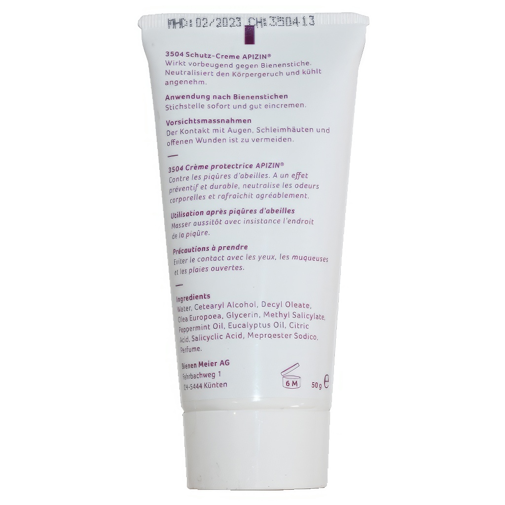 Apizin crème protectrice contre les piqûres