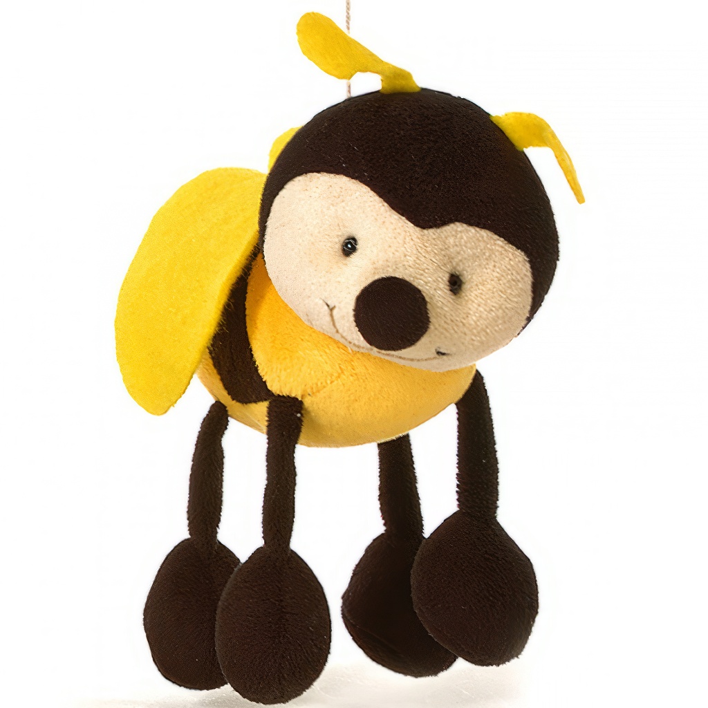 Abeille Lilly peluche D - 18 cm
