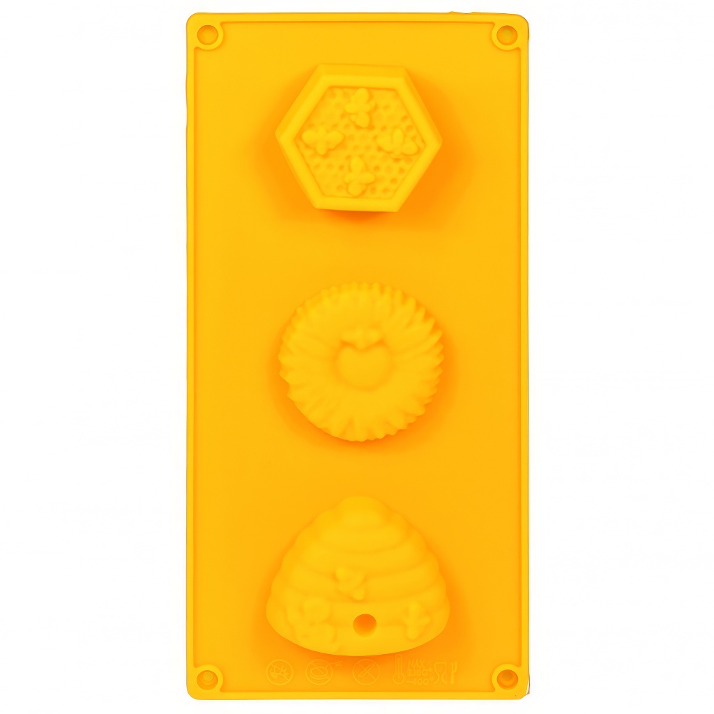 Moule en silicone motifs abeilles