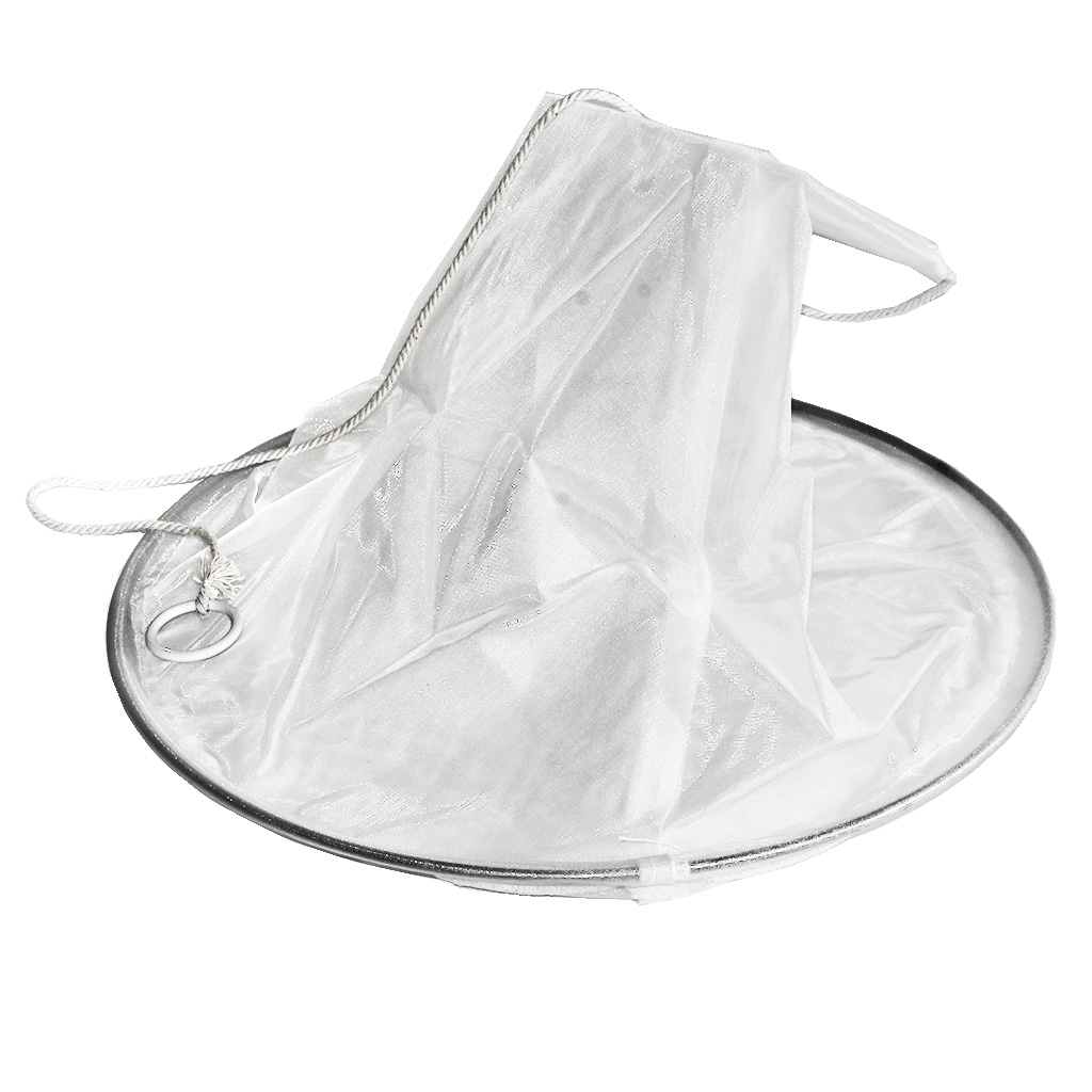 Tamis conique en plastique avec renfort - fin - 320 mm