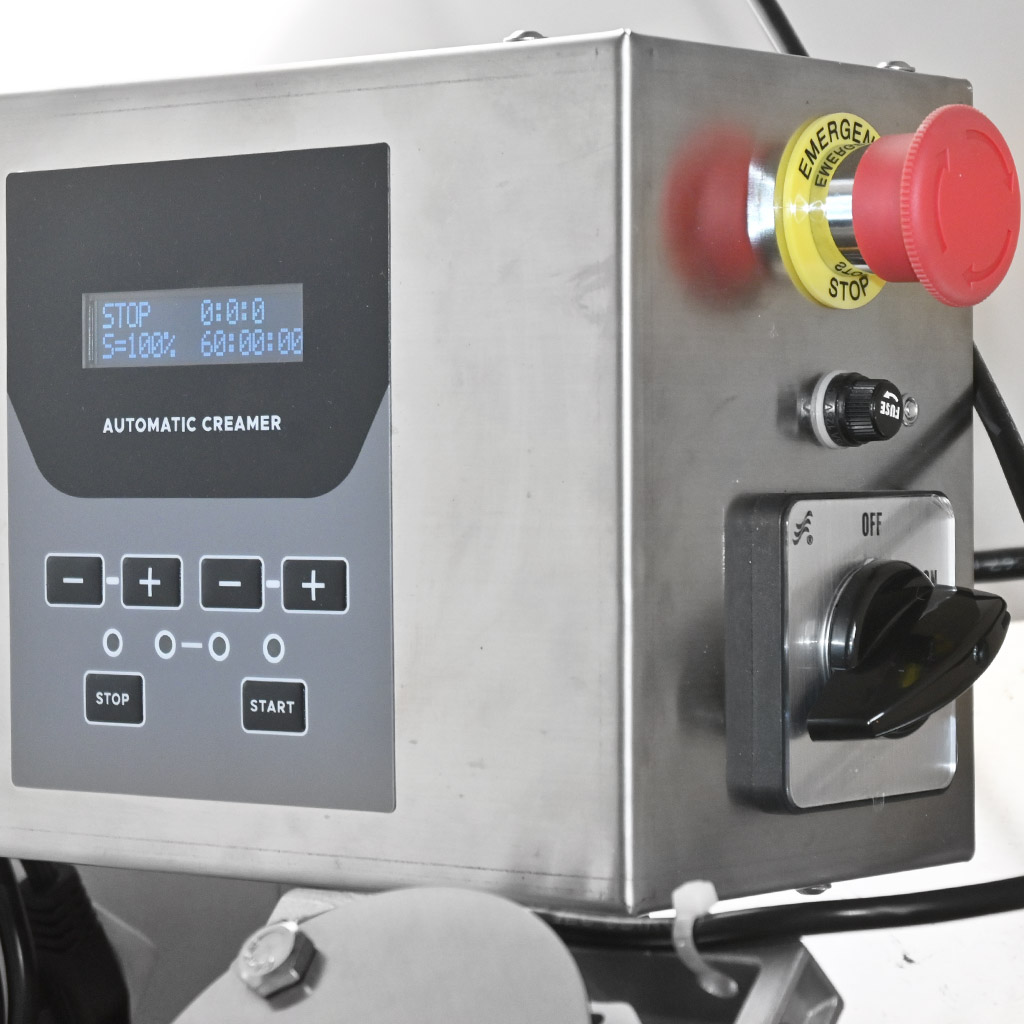 Dispositif de pasteurisation avec chauffage Mellarius MaxiLine 230 V capacité 145 kg - automatique