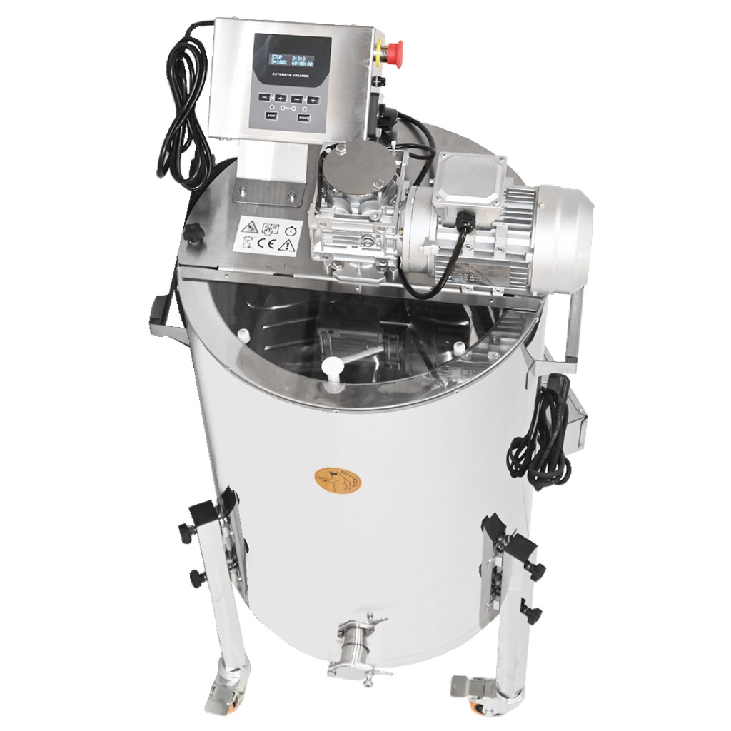 Appareil de crémage avec chauffage Mellarius MaxiLine 230 V capacité 250 kg - automatique