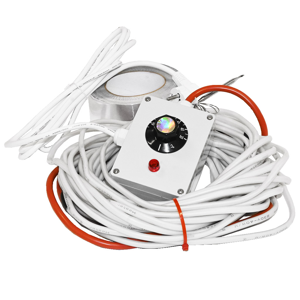 Câble chauffant avec régulation Mellarius - 17,5 m