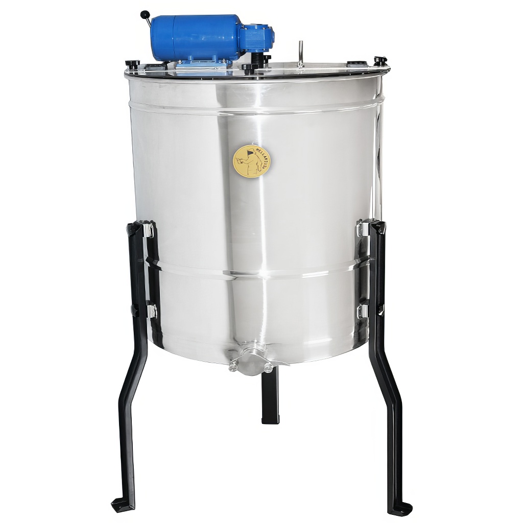 Extracteur de miel Mellarius MaxiLine 4 cadres radiaux avec moteur électrique 230V P64
