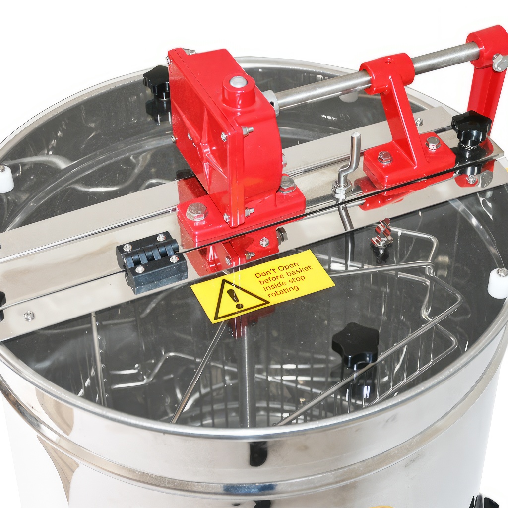 Extracteur de miel Mellarius MaxiLine 3 cadres manuel avec grande manivelle P40