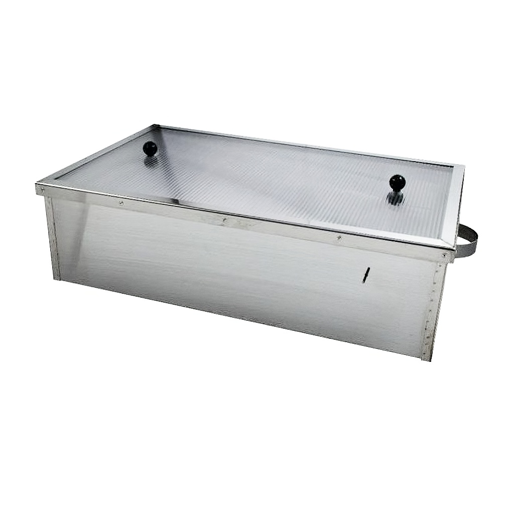 Cérificateur solaire grand modèle en inox Lysoň 55 x 92