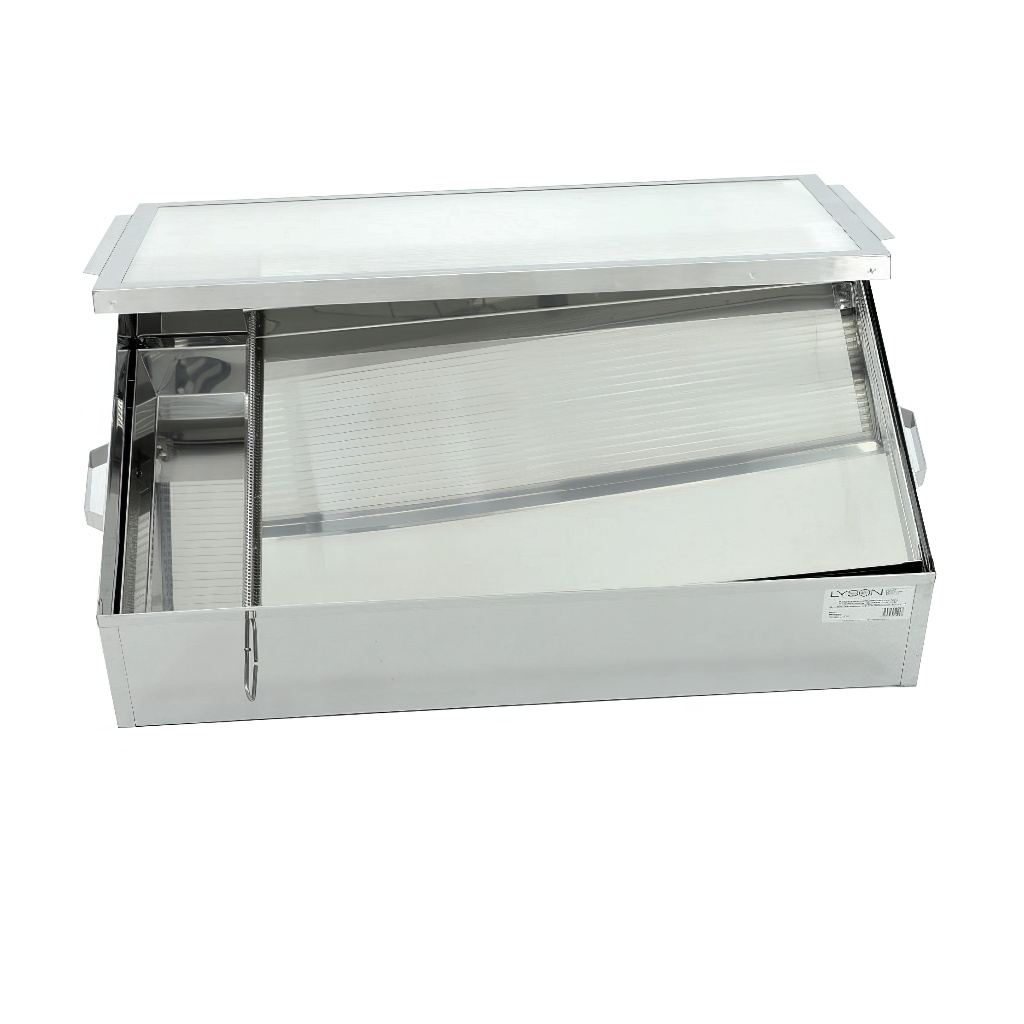 Cérificateur solaire grand modèle en inox Lysoň 55 x 92