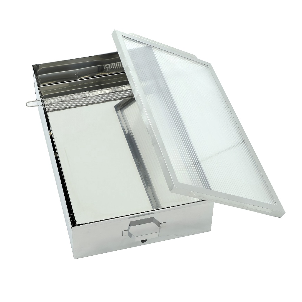 Cérificateur solaire grand modèle en inox Lysoň 55 x 92