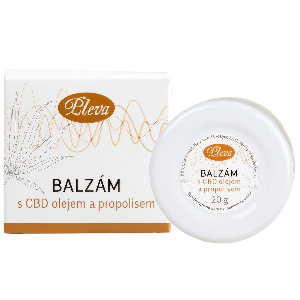 Baume à l'huile et à la propolis Pleva 20 g