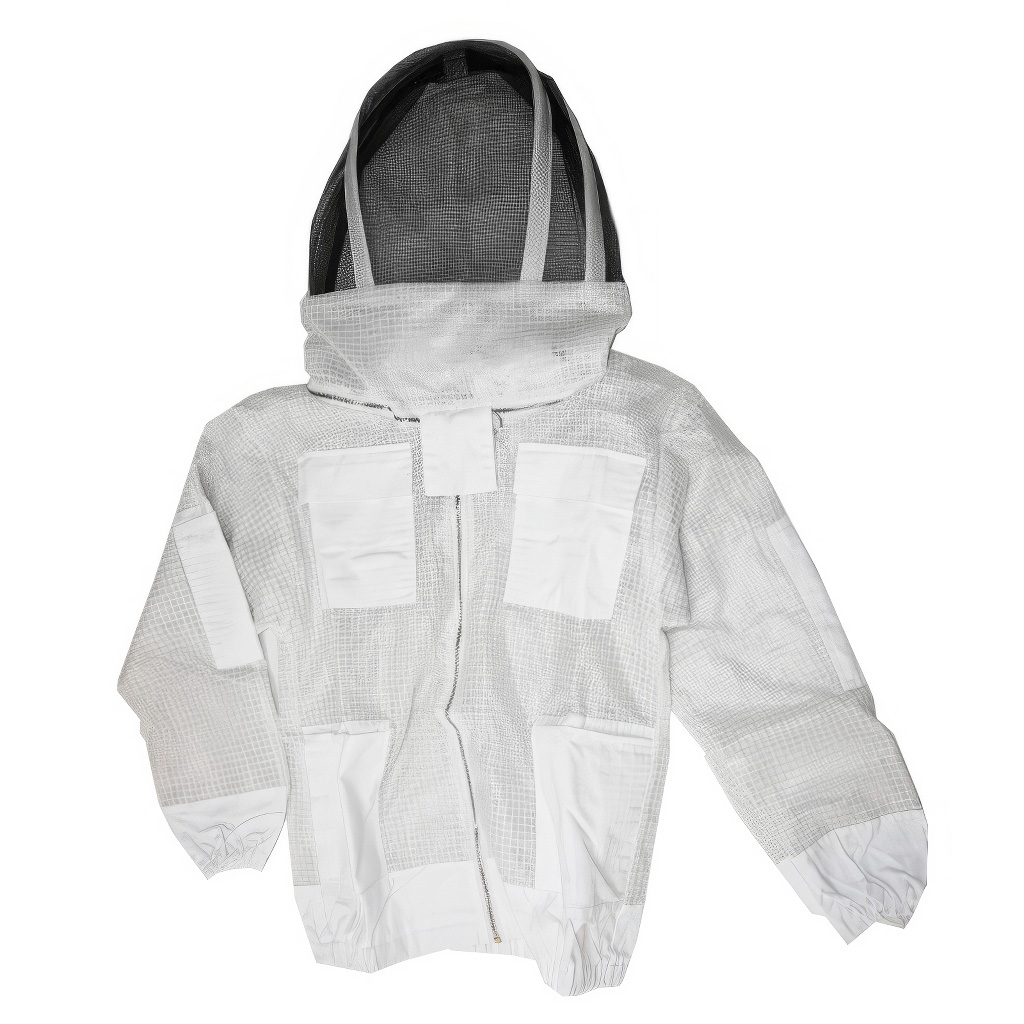 Blouson d'apiculteur professionnelle avec voile tailles : S-XXL