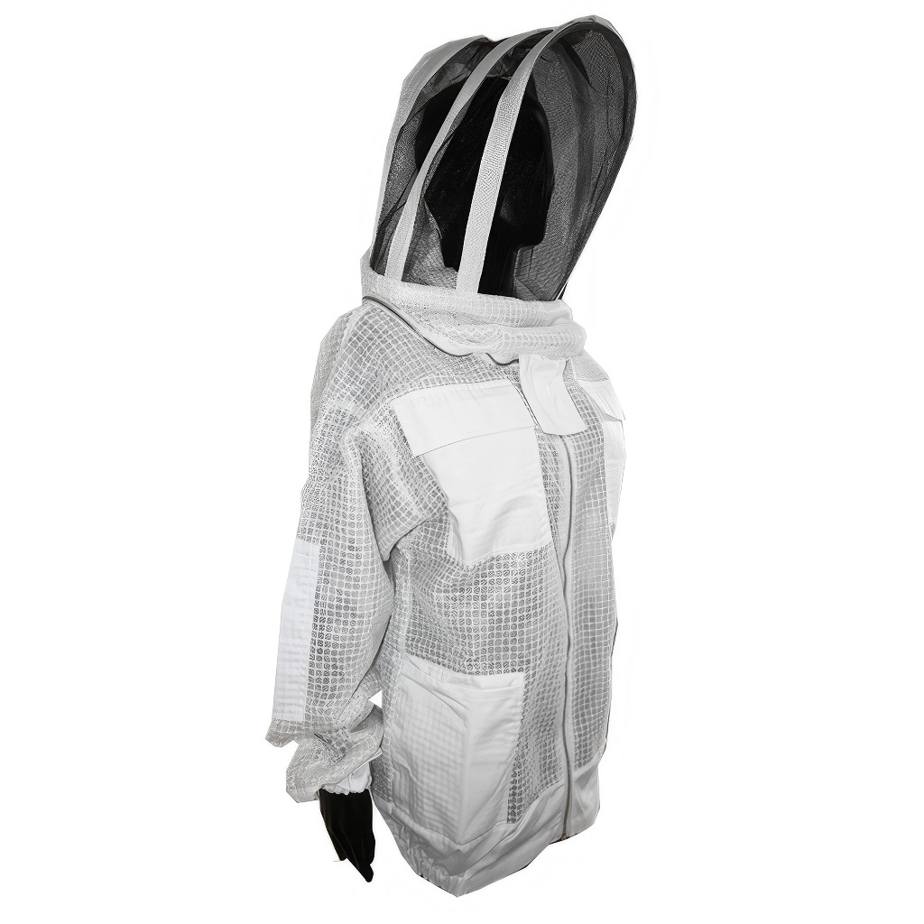 Blouson d'apiculteur professionnelle avec voile tailles : S-XXL