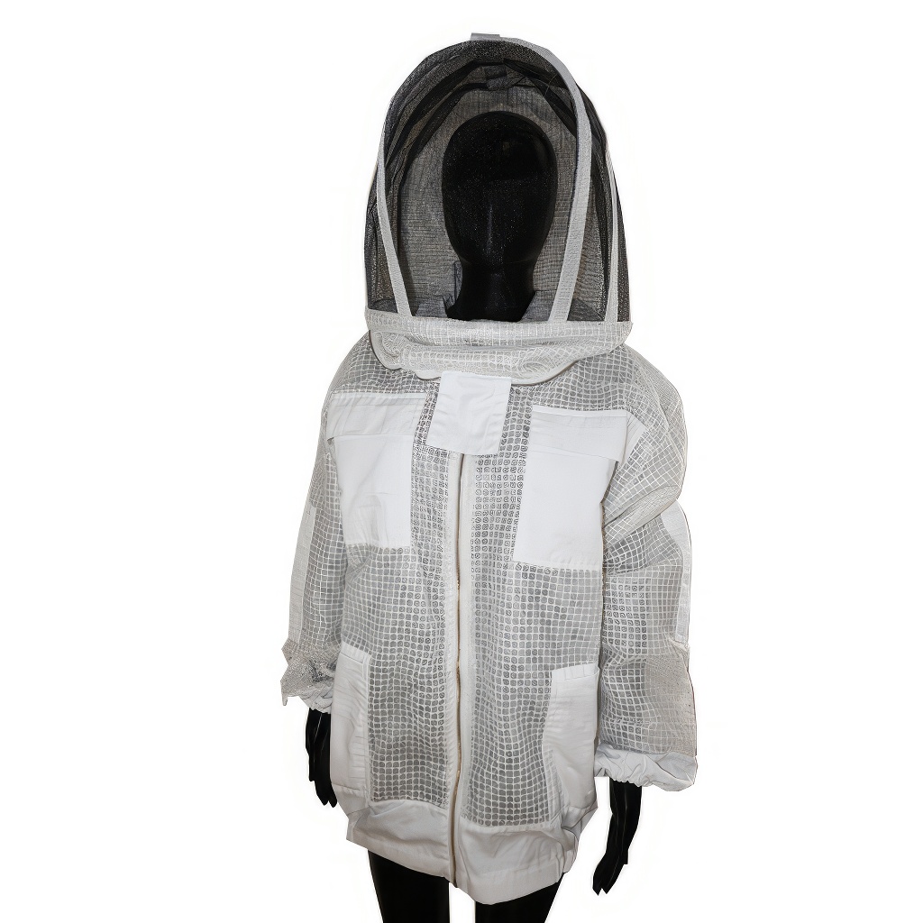 Blouson d'apiculteur professionnelle avec voile tailles : S-XXL