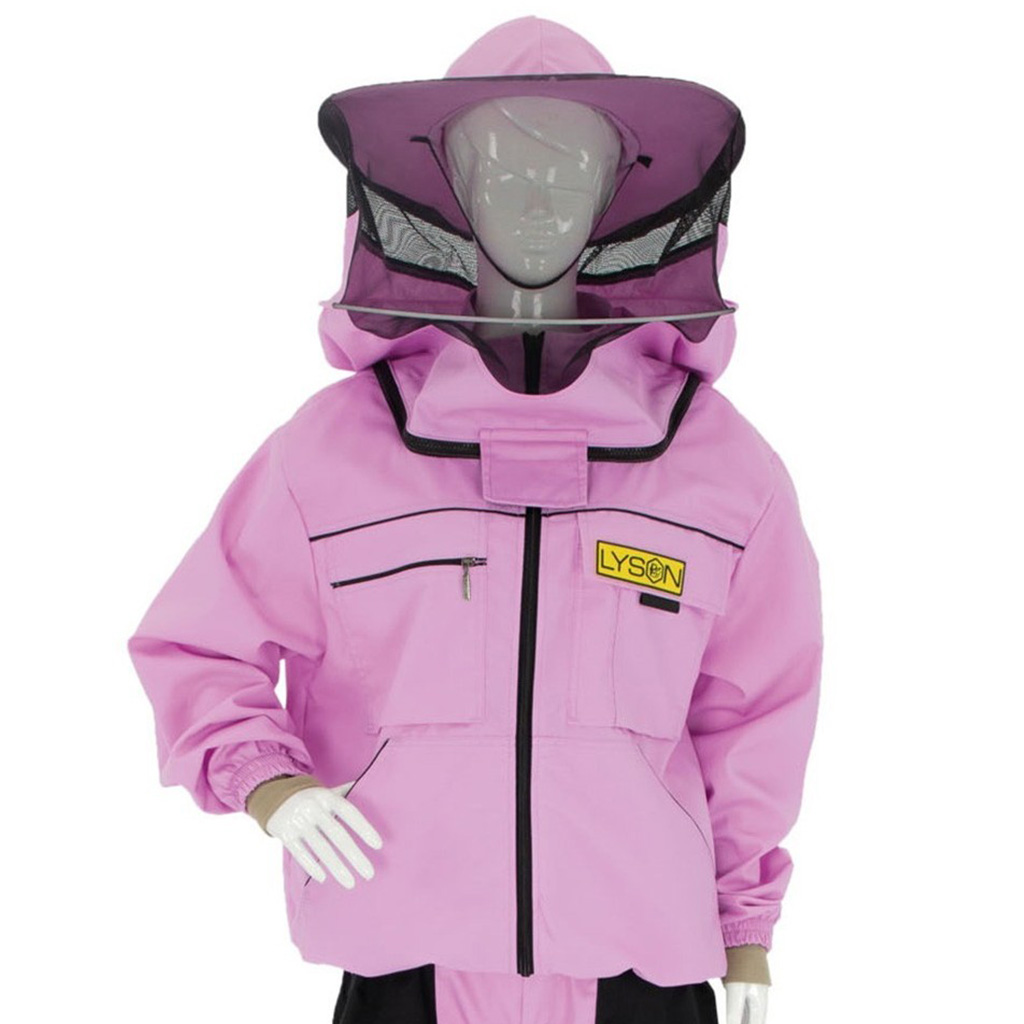 Veste d'apiculture avec chapeau - violette - Lysoň, taille : S-XXL