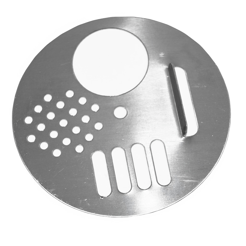 Réducteur d'entrée (ou disque d'entrée) - diam. 6,8 cm - en acier inoxydable