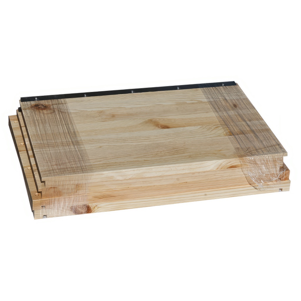 Hausse Dadant US - 12 cadres - 285 - rails - en kit