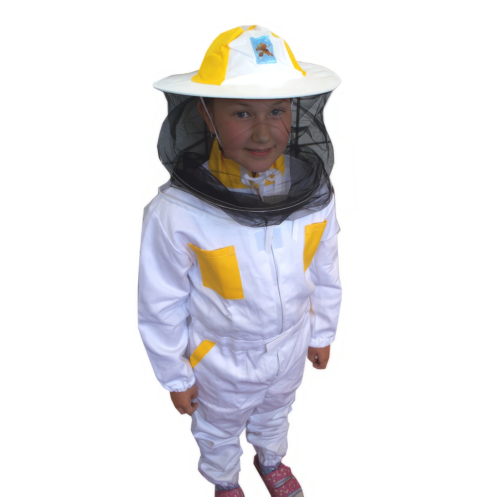 Combinaison d'apiculture pour enfant, taille: 104-164
