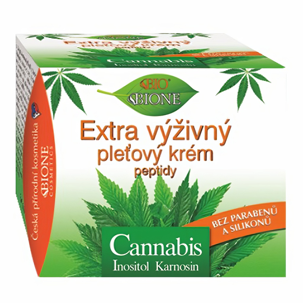 Crème visage extra nourrissante au CANNABIS 51 ml