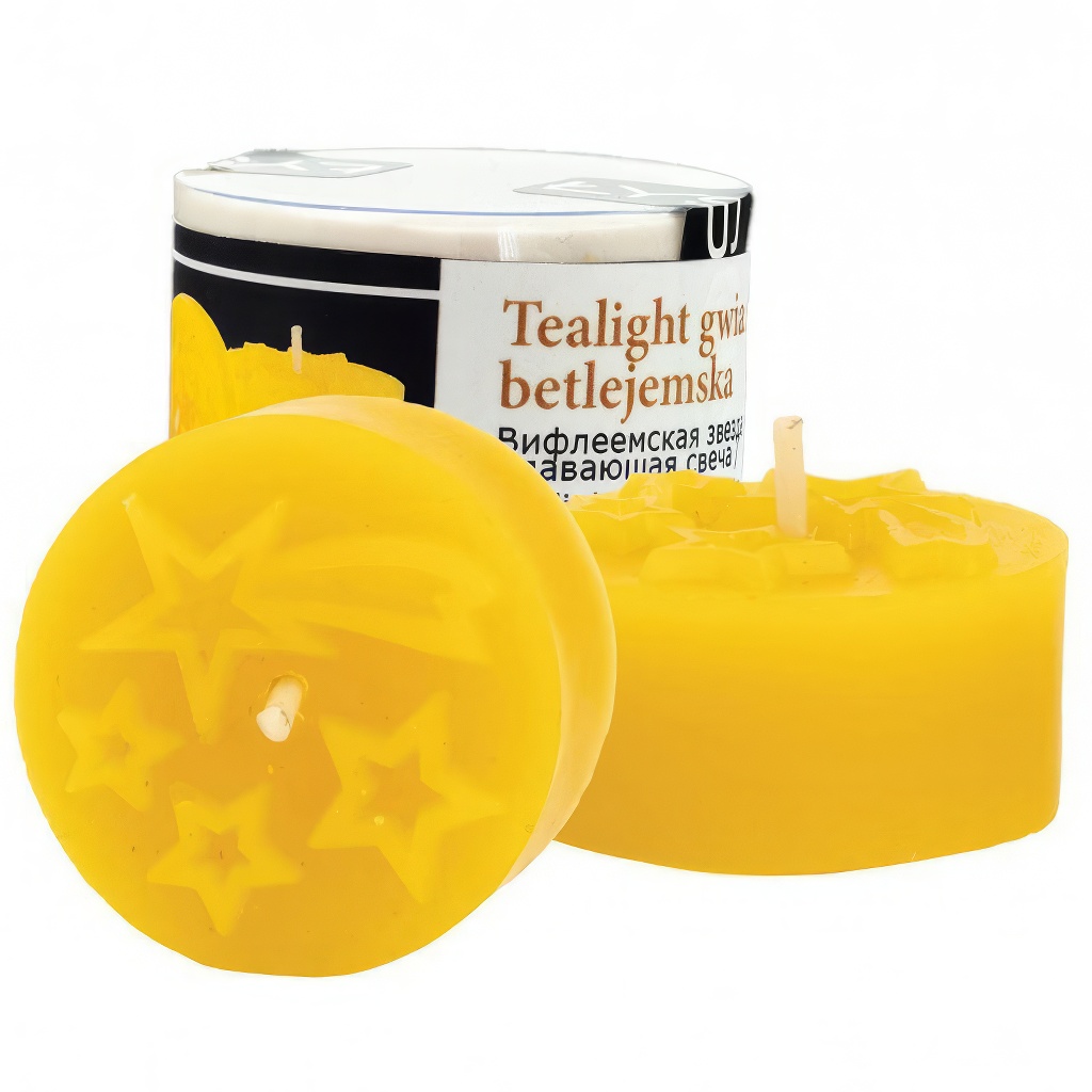 Moule en silicone - bougie chauffe-plat - étoile - FS500