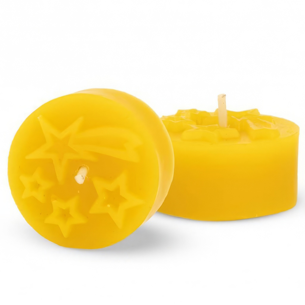 Moule en silicone - bougie chauffe-plat - étoile - FS500