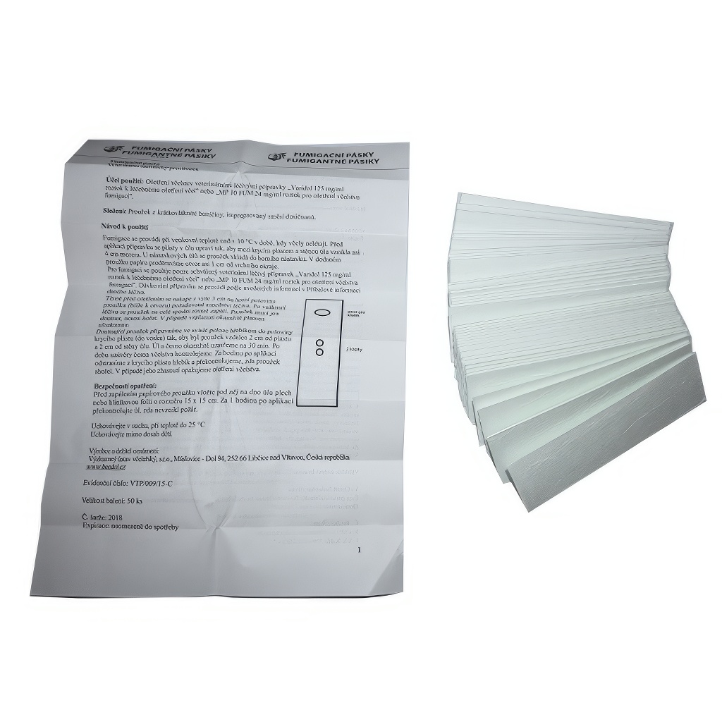 Lanières de fumigation (50 pcs)