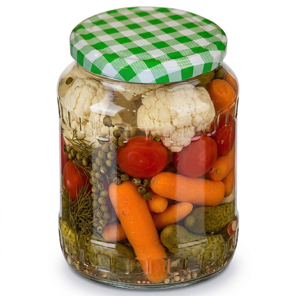 Couvercle pour pot TO 82 - Losange vert