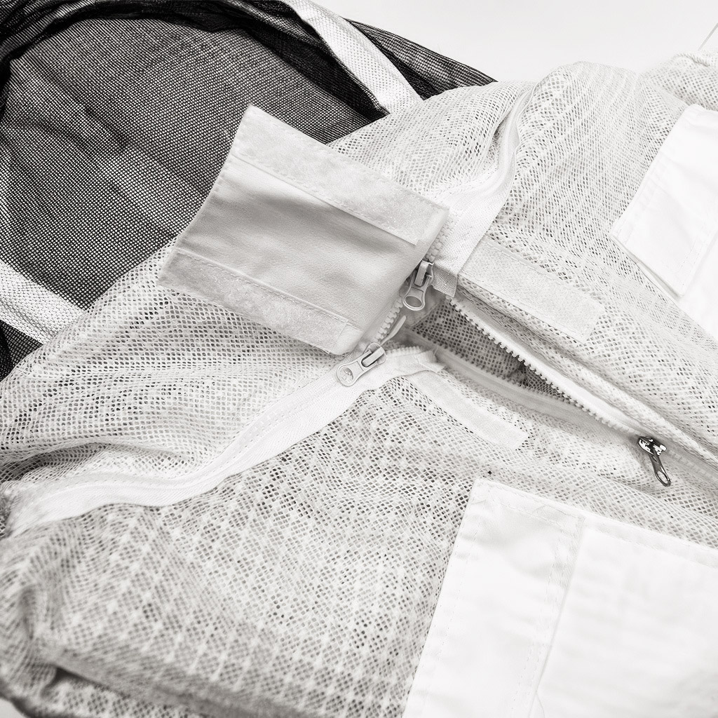 Combinaison professionnelle d'apiculture avec voile tailles: S-XXL
