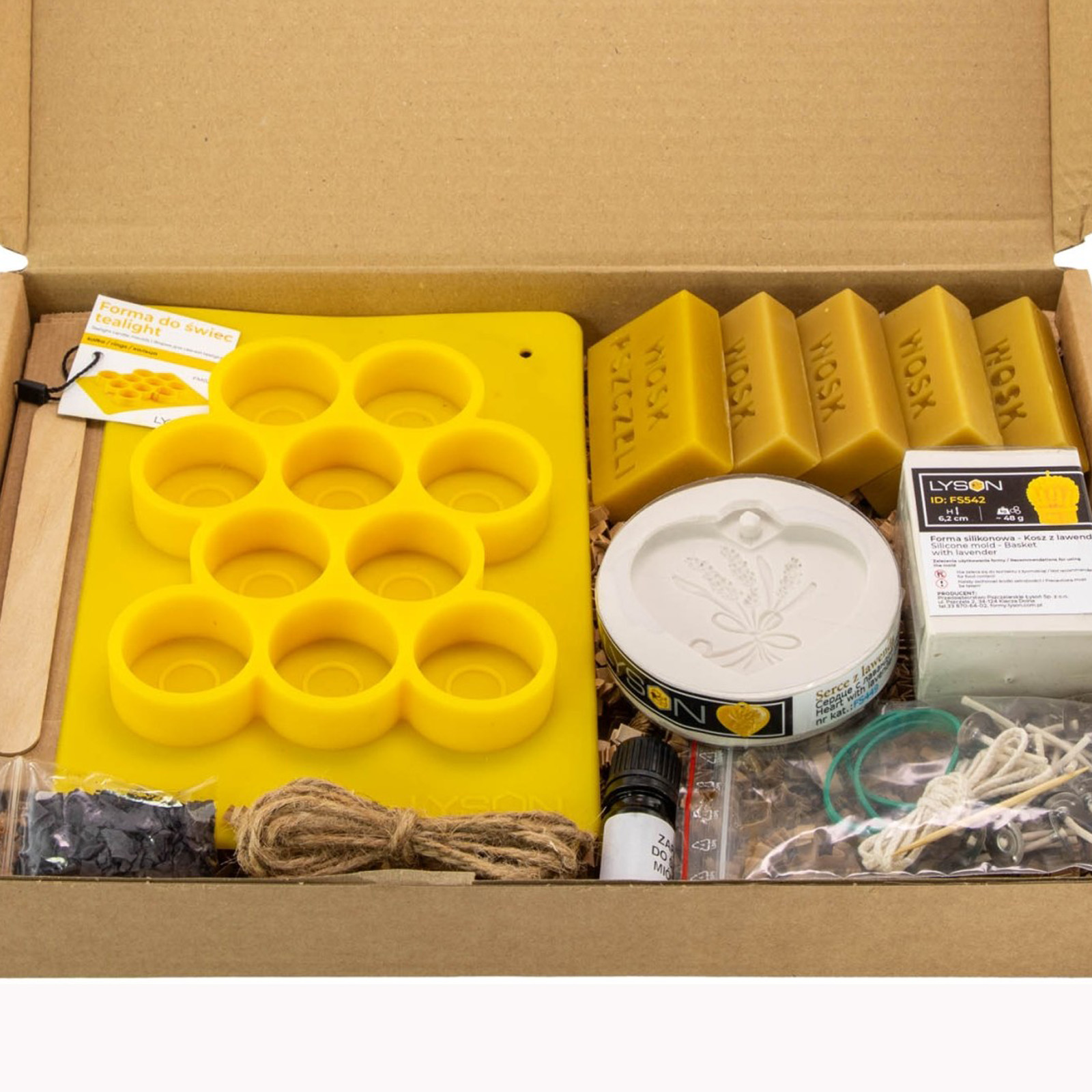Kit créatif de fabrication de bougies – Lavande