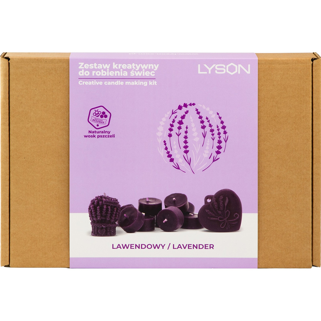 Kit créatif de fabrication de bougies – Lavande