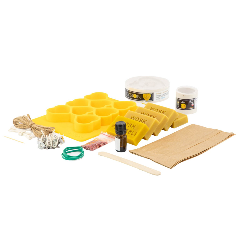 Kit créatif de fabrication de bougies – Romantique