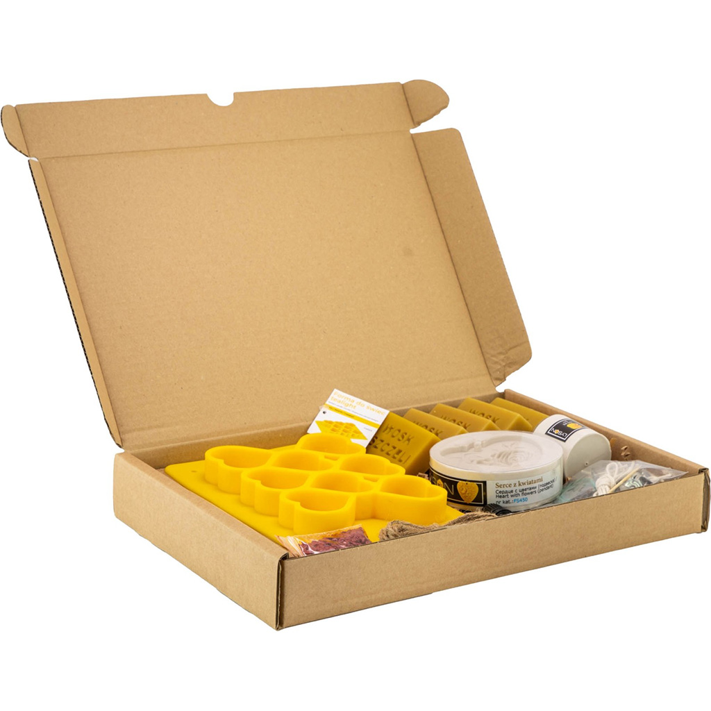 Kit créatif de fabrication de bougies – Romantique