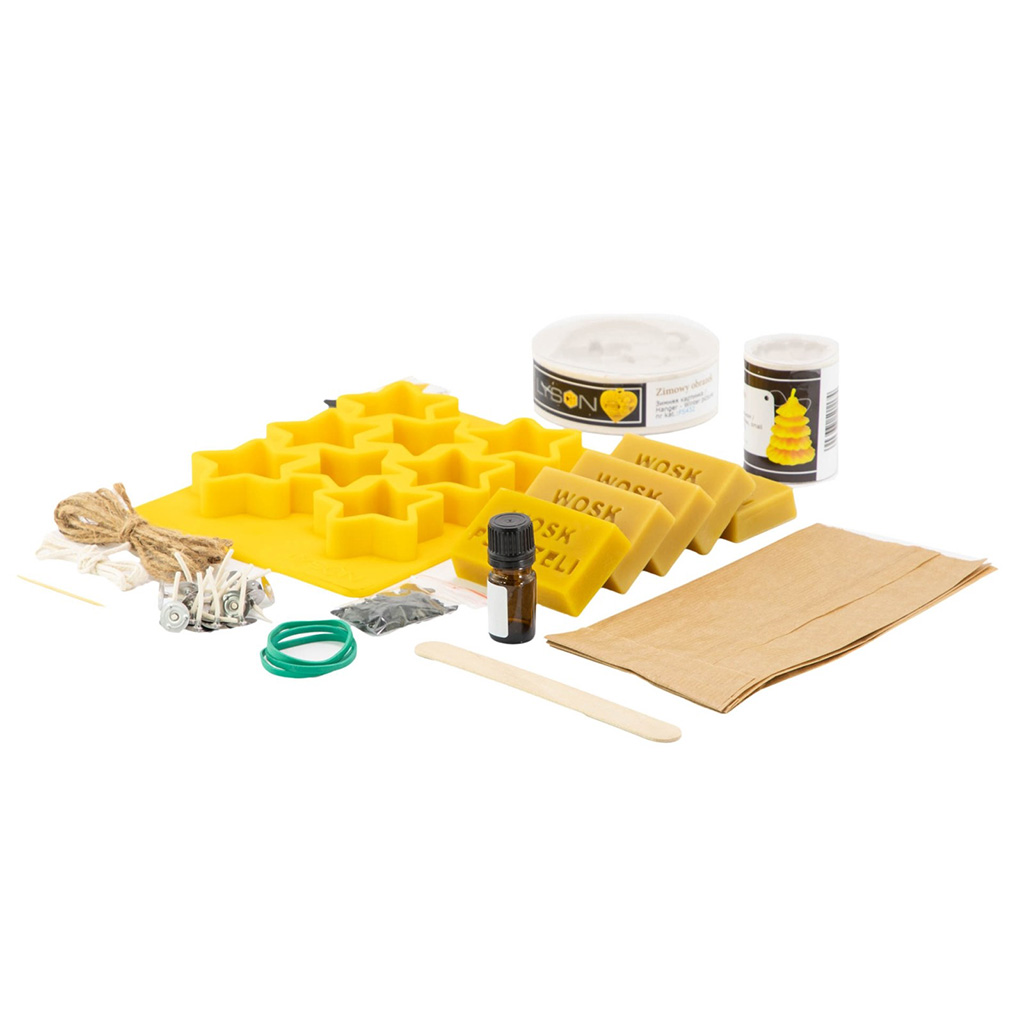 Kit créatif de fabrication de bougies - Noël