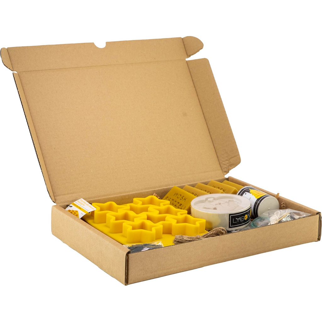 Kit créatif de fabrication de bougies - Noël