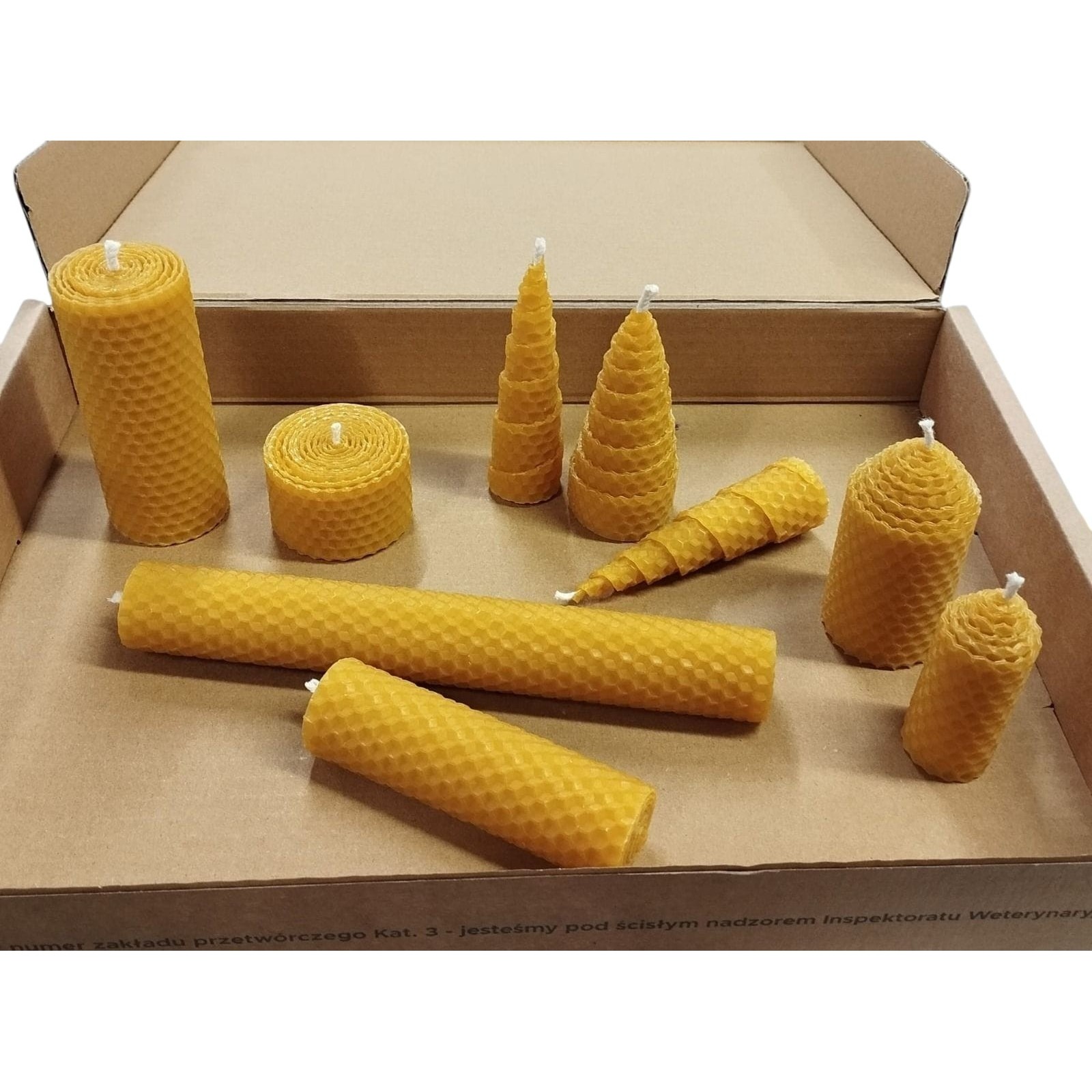 Kit créatif en cire gaufrée - naturel