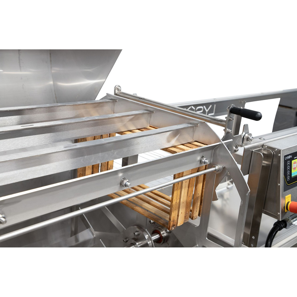 Griffe à désoperculer, machine à désoperculer 40 cadres PREMIUM, extrudeur 100 kg