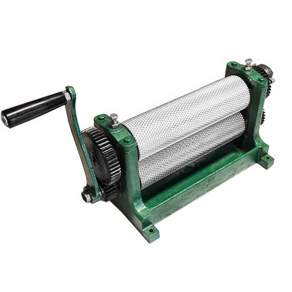 Pressoir à cire en inox pour cire gaufrée - gravée