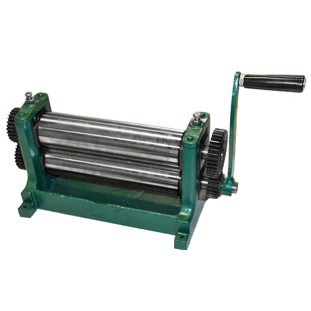 Presse manuelle pour feuilles de cire gaufrée - lisse