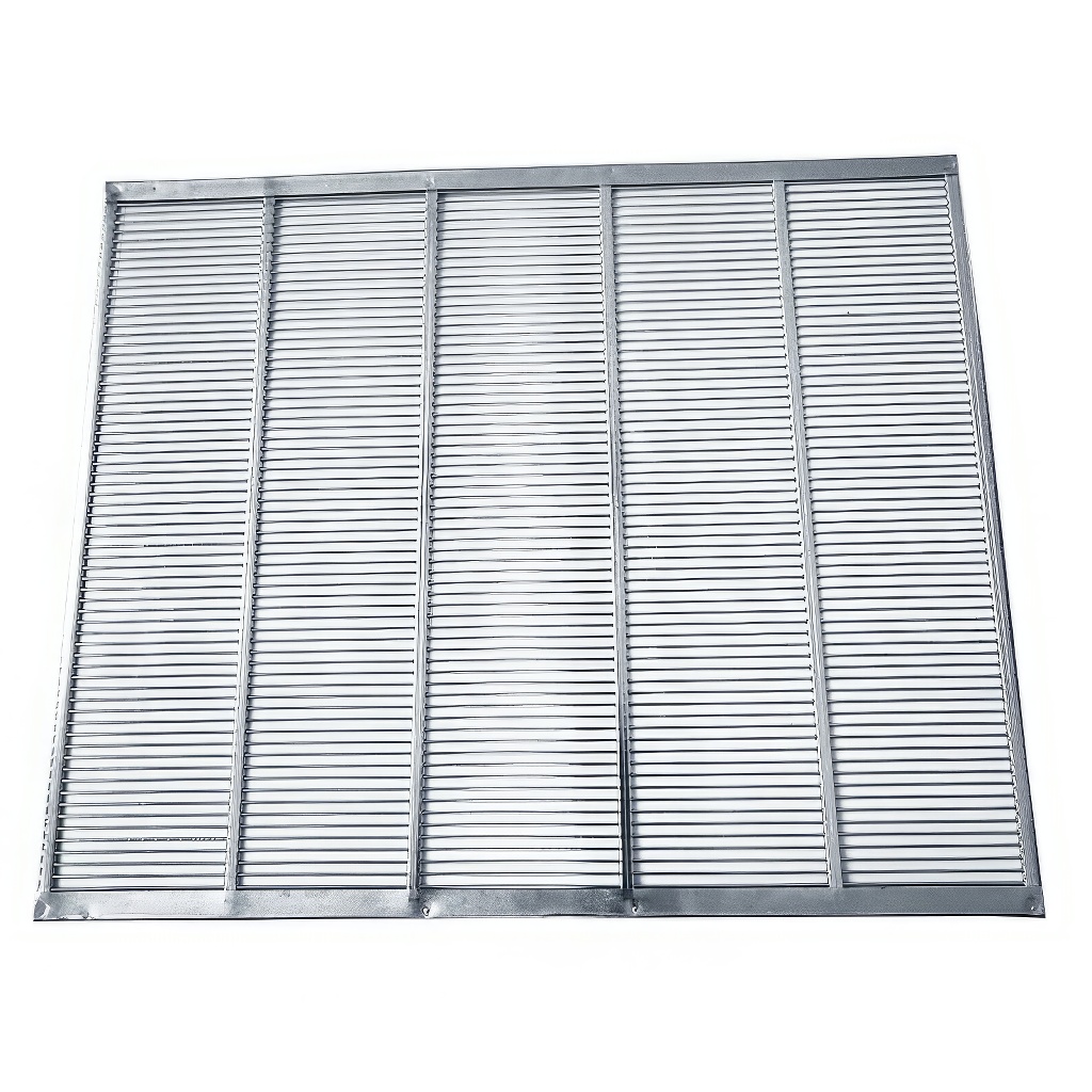 Grille à reine en acier inoxydable 425x510 mm DE