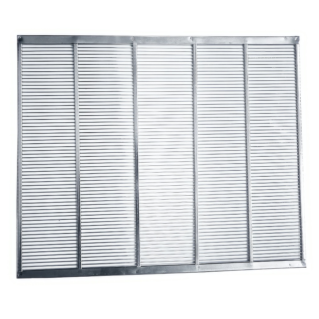 Grille à reine en acier inoxydable 378x478 mm DE