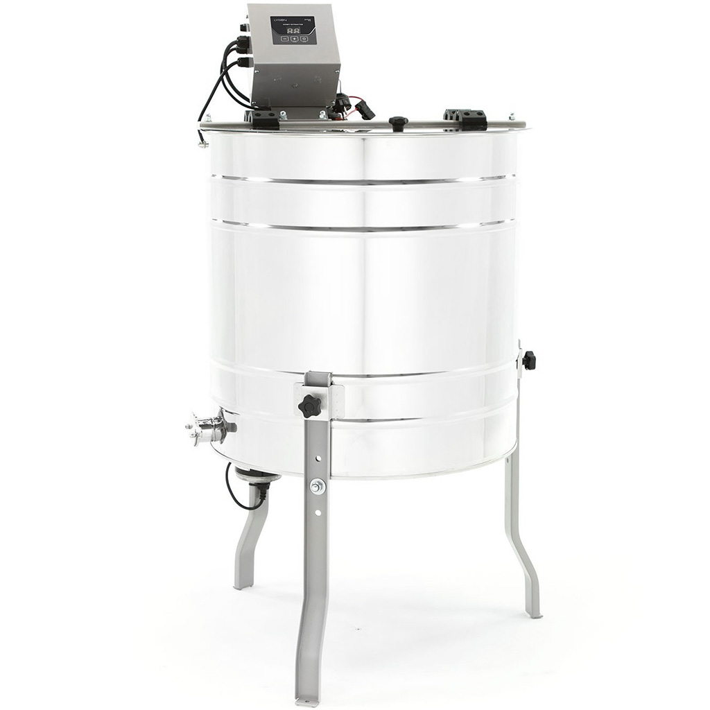 Extracteur de miel Lysoň Optima 4 cadres, réversible manuel, électrique 230V P60