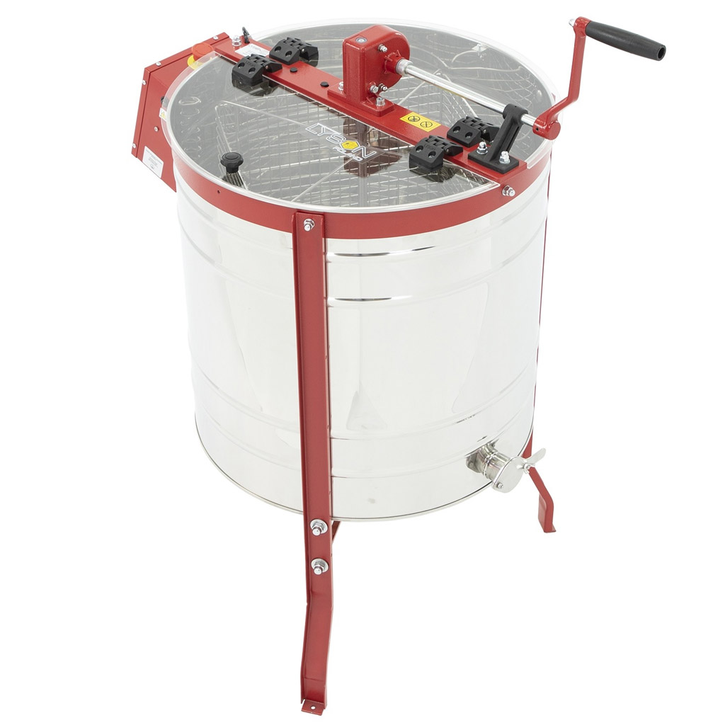 Extracteur de miel Lysoň Clasic 4 cadres manivelle + électrique 12/230V P60 PROMOTION