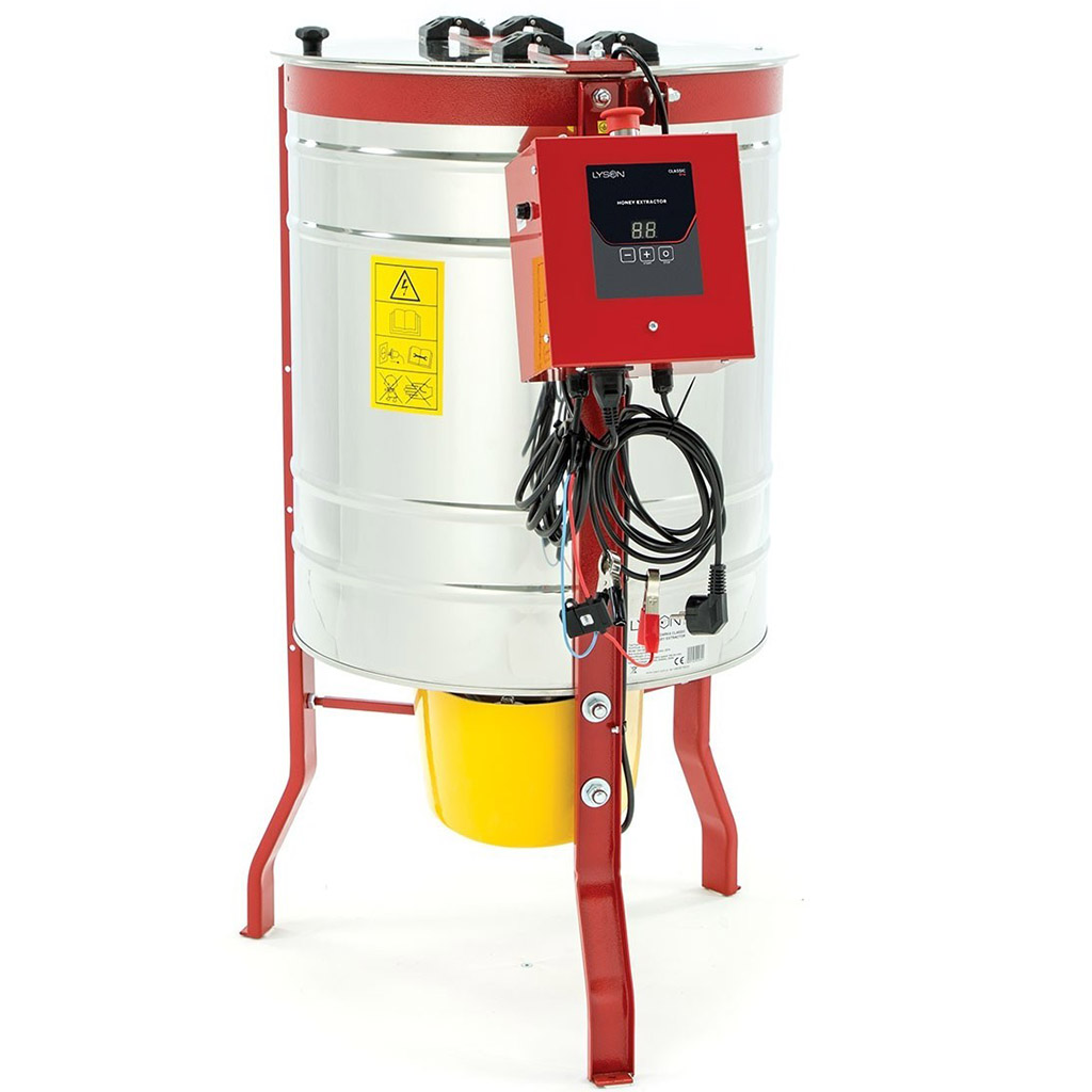 Extracteur de miel Lysoň Clasic 3 cadres tangentiels 12/230 V - P50