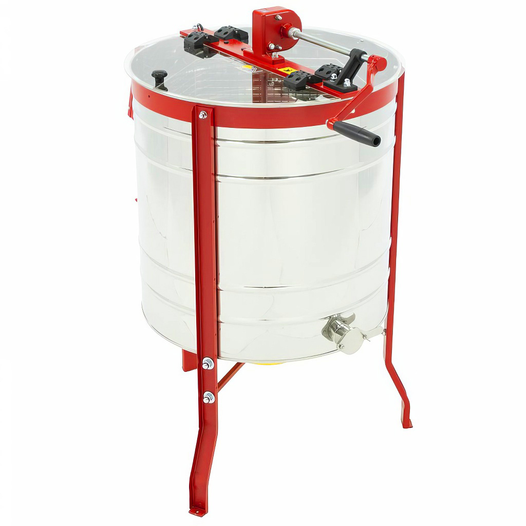 Extracteur de miel Lysoň Clasic 5 cadres, manuel à manivelle + électrique 12/230V P60